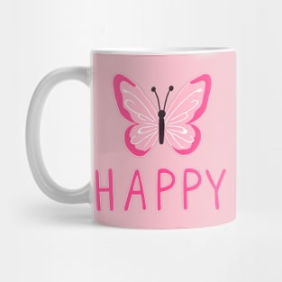 HAPPY butterfly Mug